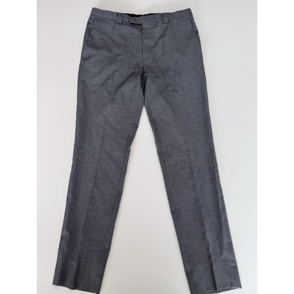 Boss Hugo Boss Pants Mens 38R Gray Diesel Strasse Straight Leg - Picture 2 of 6